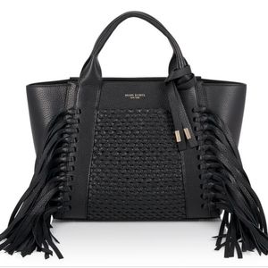 Henri Bendel Fringe Satchel